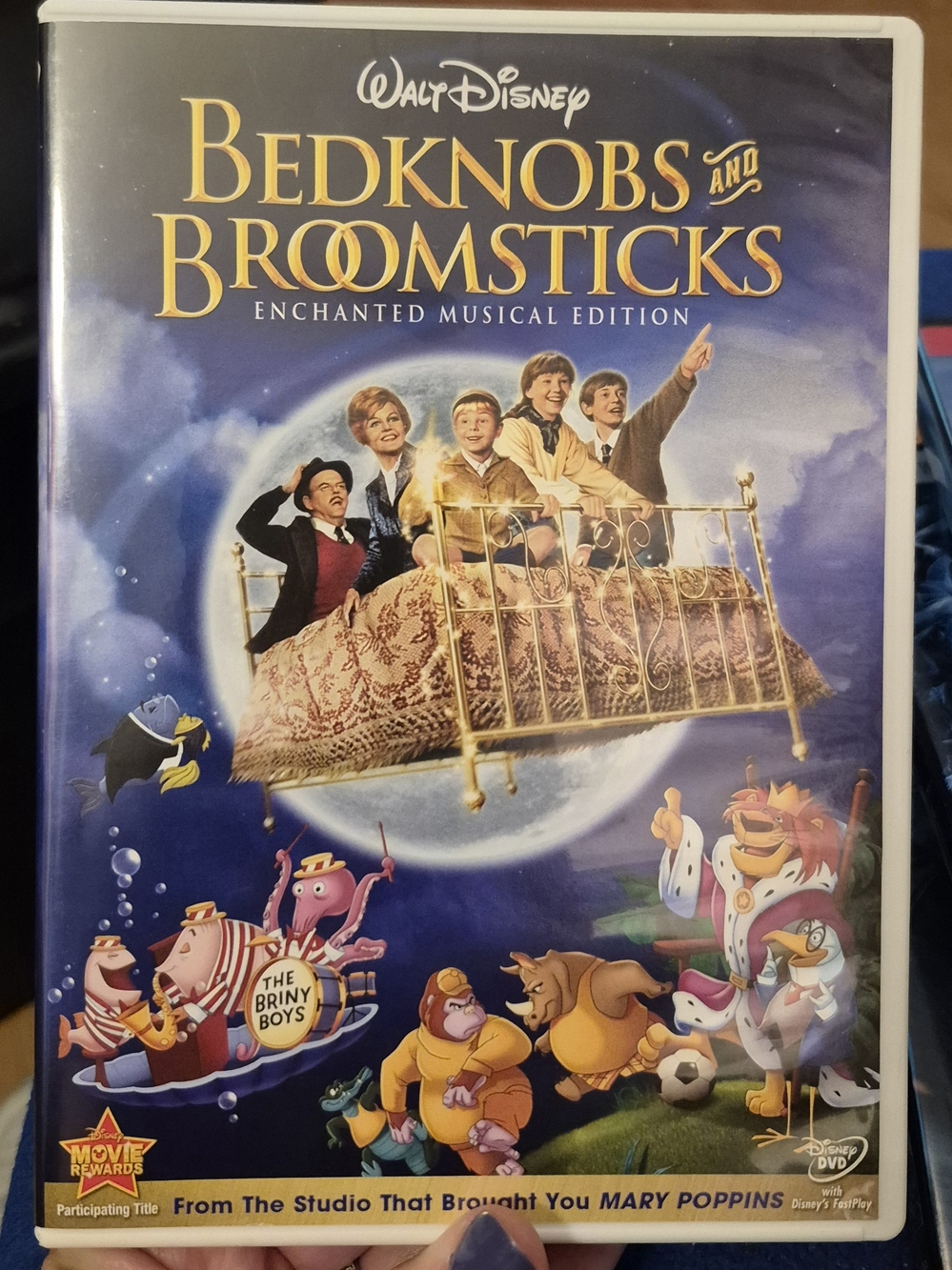Disney Bedknobs and Broomsticks enchanted magical edition DVD
